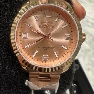 Invicta Rose Gold Tone Watch
